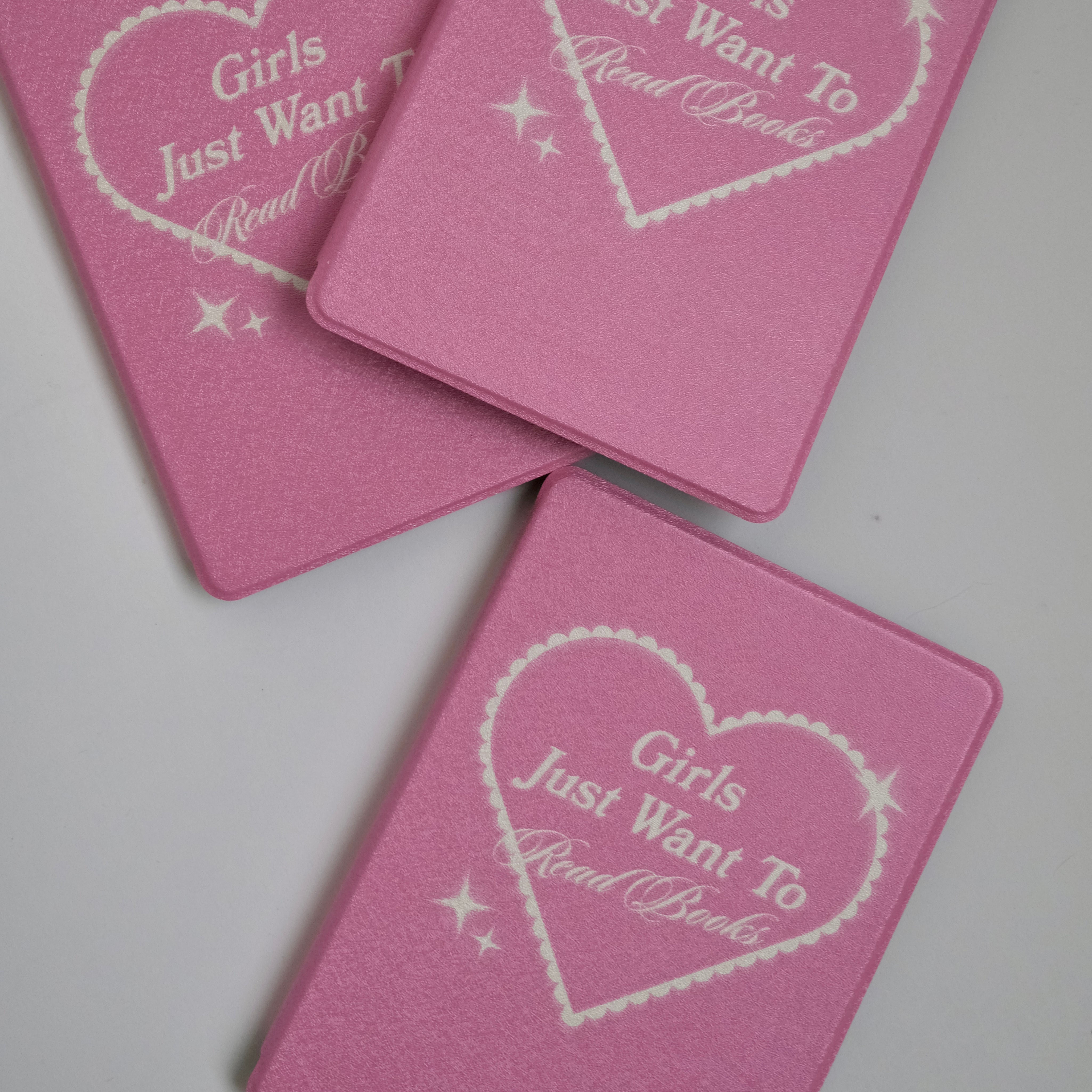 Girls Just Want To Read Books Kindle Case