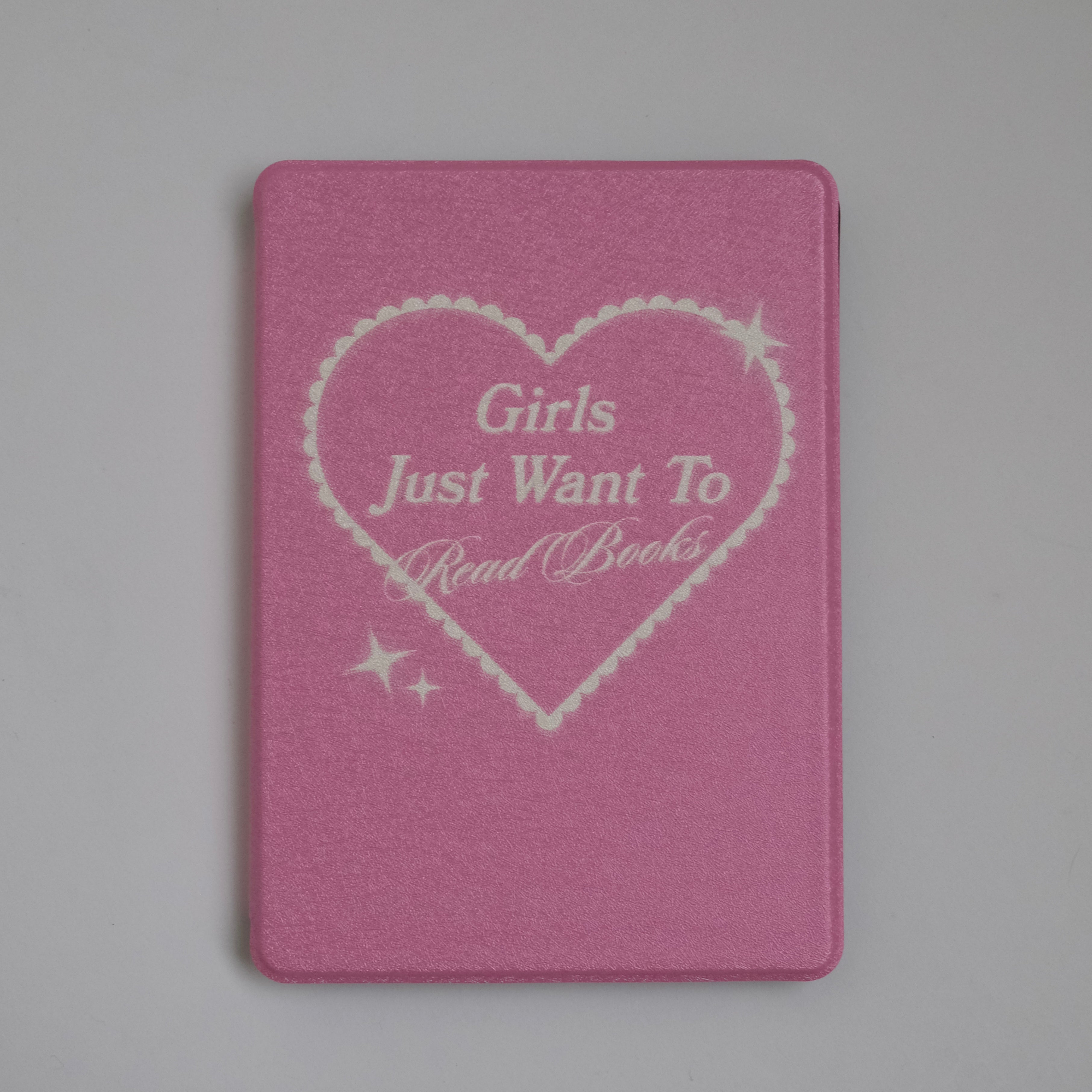 Girls Just Want To Read Books Kindle Case
