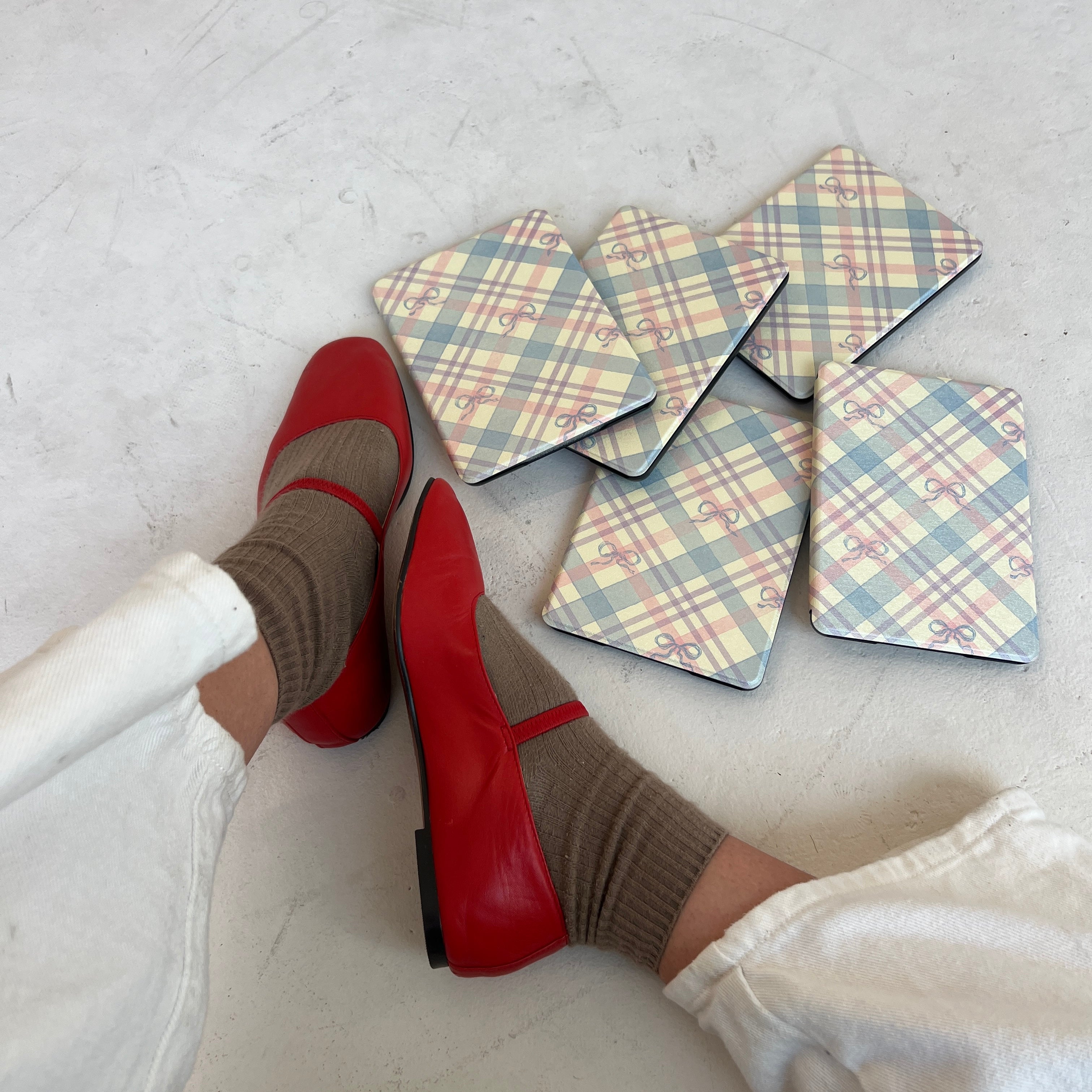 Summer Plaid Kindle Case