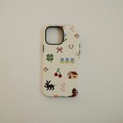 Cross Stitch iPhone Case